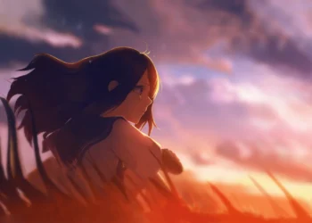 Anime Girl With Empty Thought Live Wallpaper