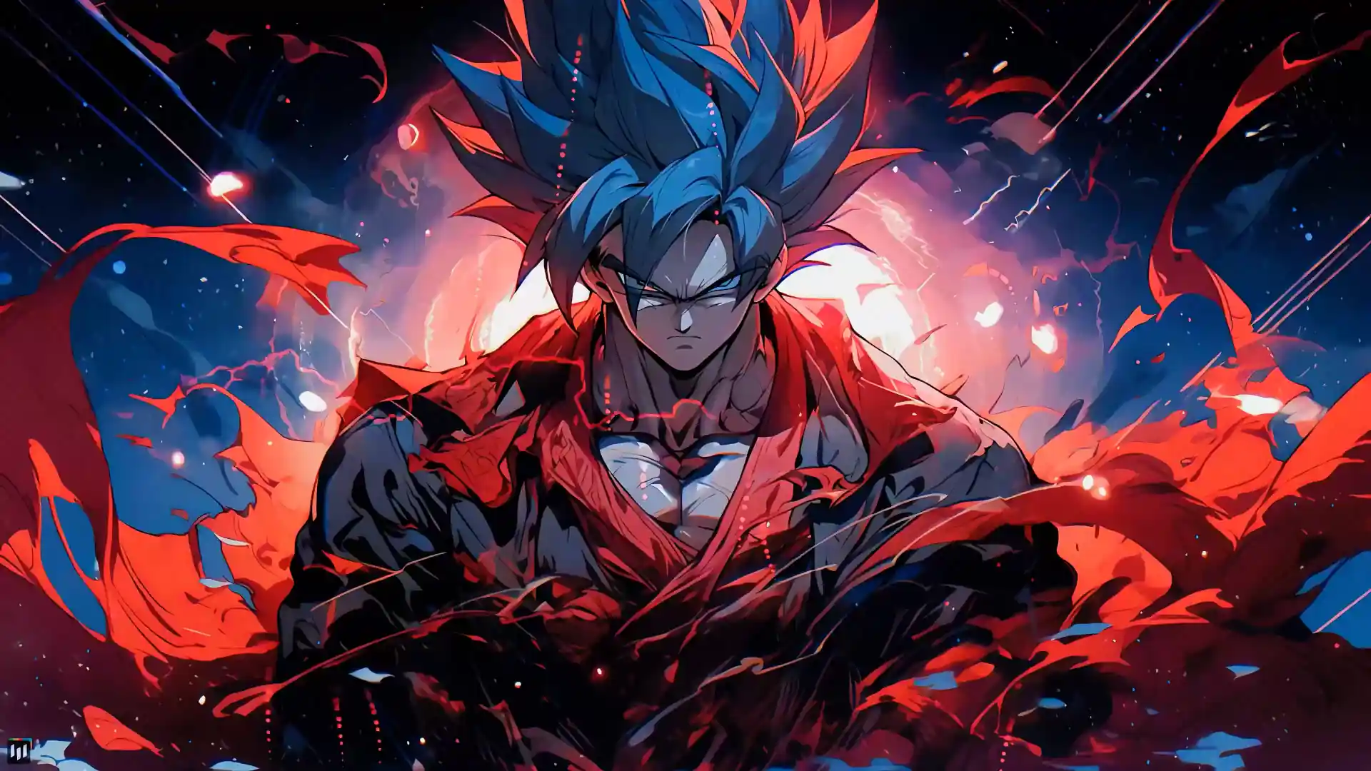 Super Saiyan Blue Goku Live Wallpaper