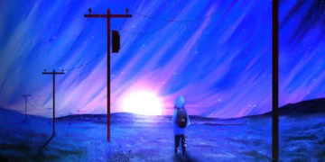 Alone Boy Sunrise Live Wallpaper