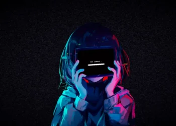 anime girl error system live wallpaper