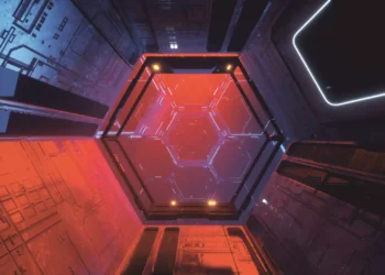 Hexxx Futuristic Tunnel Loop Live Wallpaper
