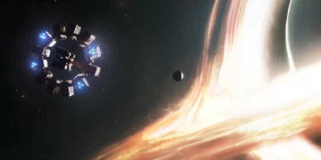 interstellar gargantua black hole live wallpaper