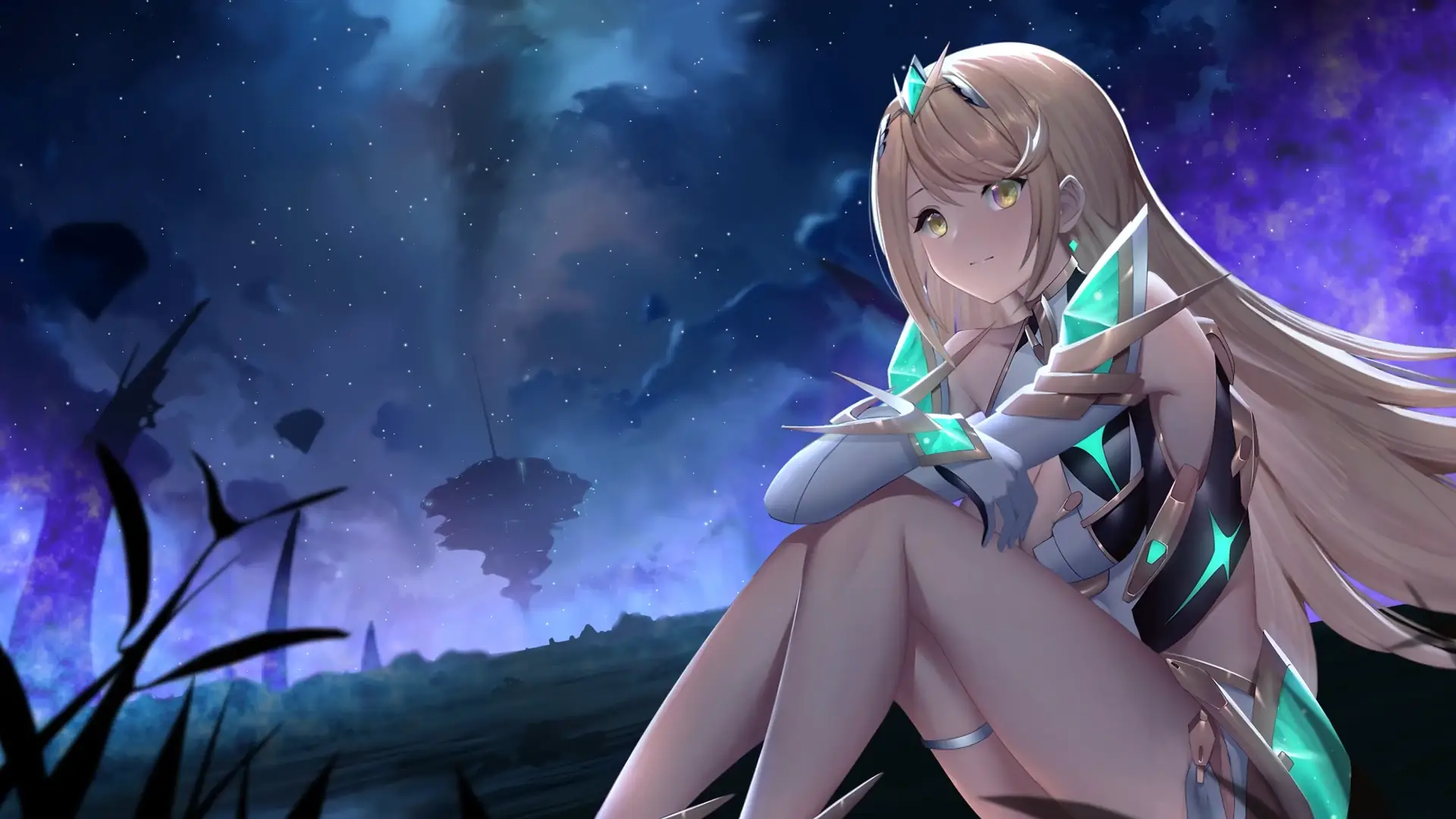 Mythra Xenoblade Chronicles 2 Live Wallpaper