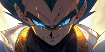 Vegeta Face Portrait Live Wallpaper