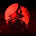 Cimson Moon Samurai Live Wallpaper