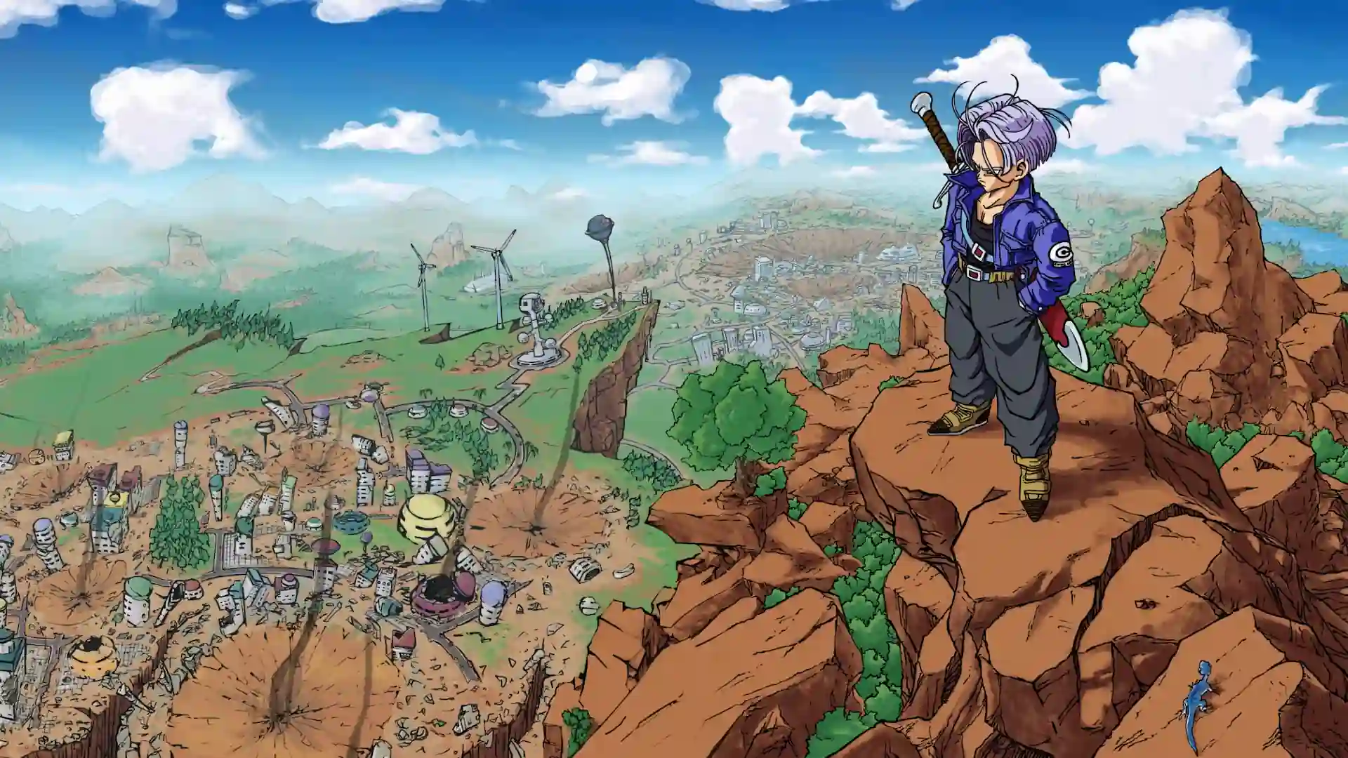 Future Trunks DBZ Live Wallpaper