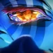 Akaza and Tanjiro battling in a snowy battlefield with glowing attacks and intense energy, Demon Slayer anime live wallpaper
