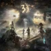 Surreal fantasy scene inspired by Clair Obscur: Expedition 33 with lone character in elegant attire and dreamlike misty environment – live wallpaper.
