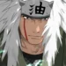 Jiraiya in Sage Mode from Naruto standing with red face markings, energy aura, and summoning toads behind him – wallpaper.