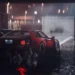 Ferrari F40 Reflections in the Rain Live Wallpaper 10 Cinematic Ferrari F40 parked in rain alley with reflections and mist glowing under city lights live wallpaper