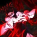 Choso using cursed blood manipulation with glowing red energy in an intense dark anime battle scene live wallpaper