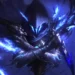 Omen Ultimate Shadow Form Valorant Live Wallpaper 10 Omen in shadow form from Valorant with glowing blue eyes, swirling dark energy, and spectral blades surrounded by crackling blue power live wallpaper
