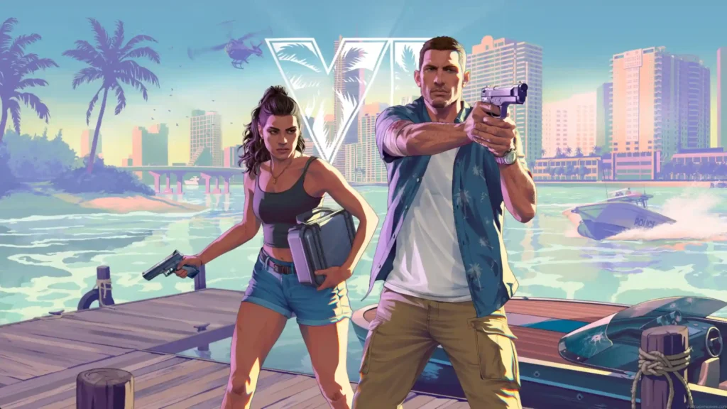 GTA 6 Vice City Duo Heist Live Wallpaper Gta 6 Vice City Duo Heist Waves Com