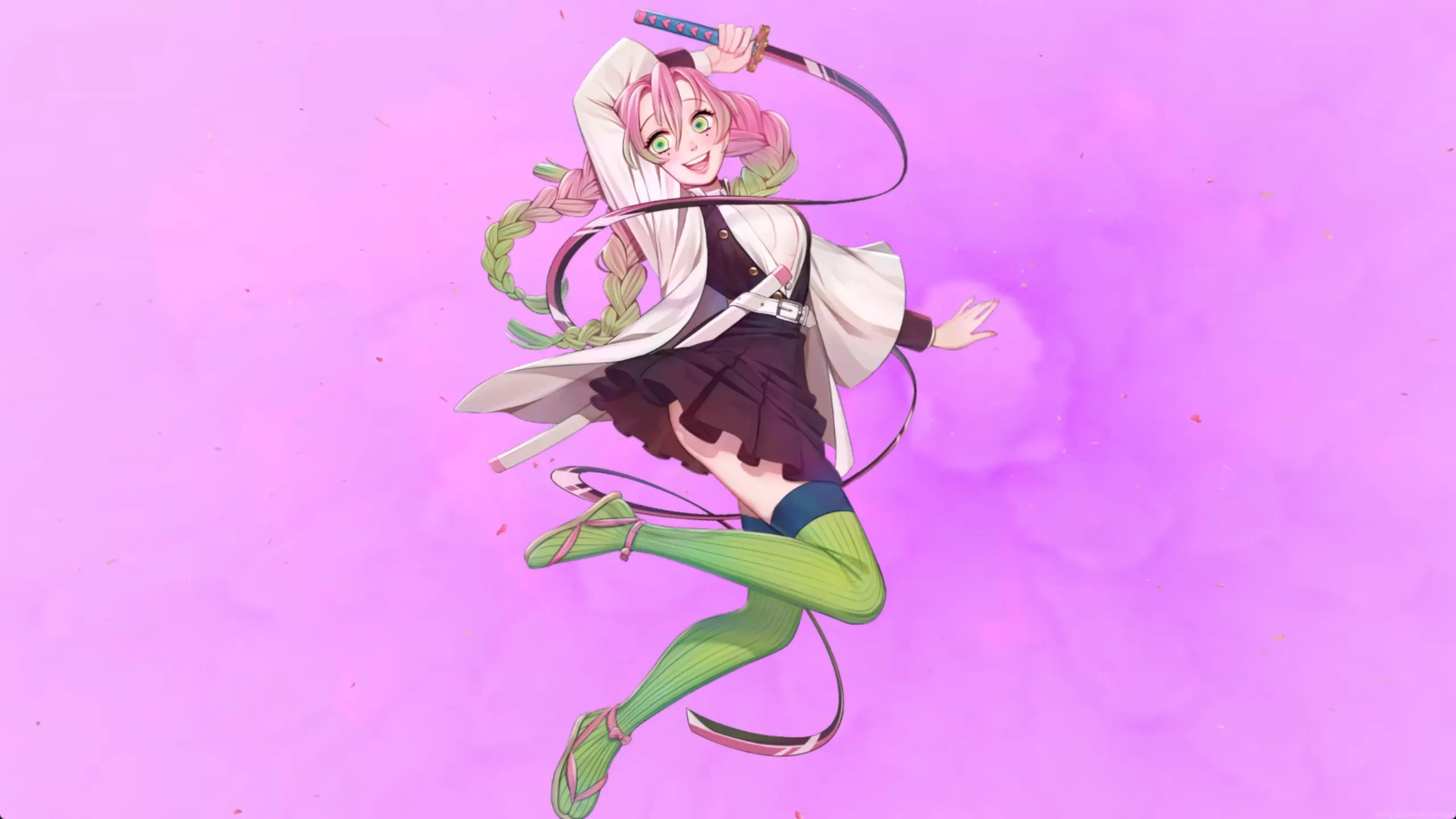 Love Hashira Mitsuri Kanroji Cute Energy Live Wallpaper