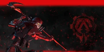 Revenant Apex Legends red shadow scythe attack glowing eyes dark assassin futuristic killer intense action wallpaper