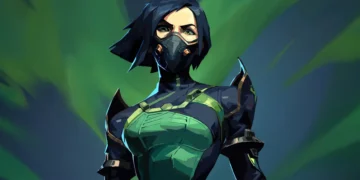 viper valorant toxic green aura agent tactical fps gaming wallpaper