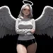 Celestial Angel Guardian wallpaper, angel live wallpaper, heavenly angel aesthetic, fantasy angel wings, divine guardian wallpaper