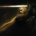 Geralt of Rivia Monster Hunter wallpaper, The Witcher White Wolf artwork, dark fantasy warrior scene, medieval monster slayer wallpaper, cinematic Geralt sword aesthetic