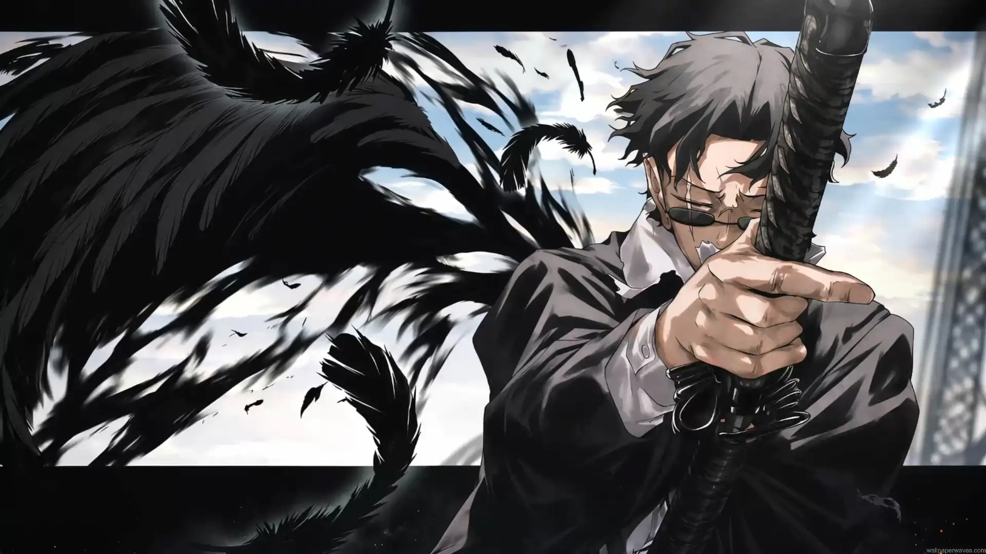 Seiichi Samura Shadow Blade wallpaper, Seiichi Samura live wallpaper, anime swordsman wallpaper, dark anime warrior, shadow blade anime aesthetic