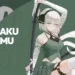 Youmu Konpaku Phantom Blade wallpaper, Touhou Project Youmu artwork, anime swordmaster character, ghost companion fantasy wallpaper, elegant Touhou anime aesthetic