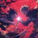 Satoru Gojo and Ryomen Sukuna clashing with massive red cursed energy during their epic Jujutsu Kaisen battle live wallpaper.