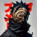 Obito Sharingan Live Wallpaper 10 Obito Uchiha wearing his spiral mask with a glowing Sharingan eye and red Japanese text in the background live wallpaper.
