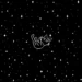 Pixel cat falling through a black starry space background live wallpaper