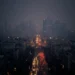 Rainy City Through Window Live Wallpaper 10 Rainy city viewed through a window covered in raindrops with blurred glowing lights live wallpaper