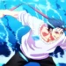 Toji Fushiguro Jujutsu Kaisen Battle Live Wallpaper 10 Toji Fushiguro wielding a chained weapon during an intense battle scene in Jujutsu Kaisen live wallpaper