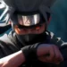Kakashi Hatake Sharingan Naruto Live Wallpaper 10 Kakashi Hatake from Naruto with his glowing red Sharingan, forehead protector, and black face mask live wallpaper