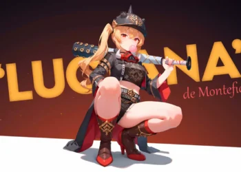Luciana de Montefio Bubblegum ZZZ Live Wallpaper 7 Luciana de Montefio blowing pink bubblegum while posing with her bat in Zenless Zone Zero live wallpaper