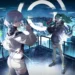 Lucy & Rebecca Wuthering Waves X Cyberpunk Edgerunners Live Wallpaper 10 Lucy and Rebecca in a Wuthering Waves X Cyberpunk Edgerunners crossover overlooking a futuristic neon city with holographic effects live wallpaper