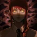 Makima Chainsaw Man Glowing Eyes Live Wallpaper 10 Makima from Chainsaw Man with glowing golden spiral eyes surrounded by dark twisted organic forms live wallpaper