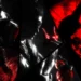 Naraka Bladepoint Dark Warriors Live Wallpaper 10 Naraka Bladepoint dark warriors featured in a dramatic black and white collage with glowing crimson red weapons, traditional armor, a red umbrella, and mysterious masked figures in a cinematic fantasy gaming live wallpaper.